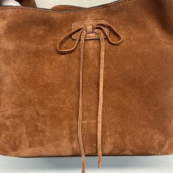 Lucky Brand | Leather Hobo Bag ~ “Honey Tan” - Picture 8 of 15